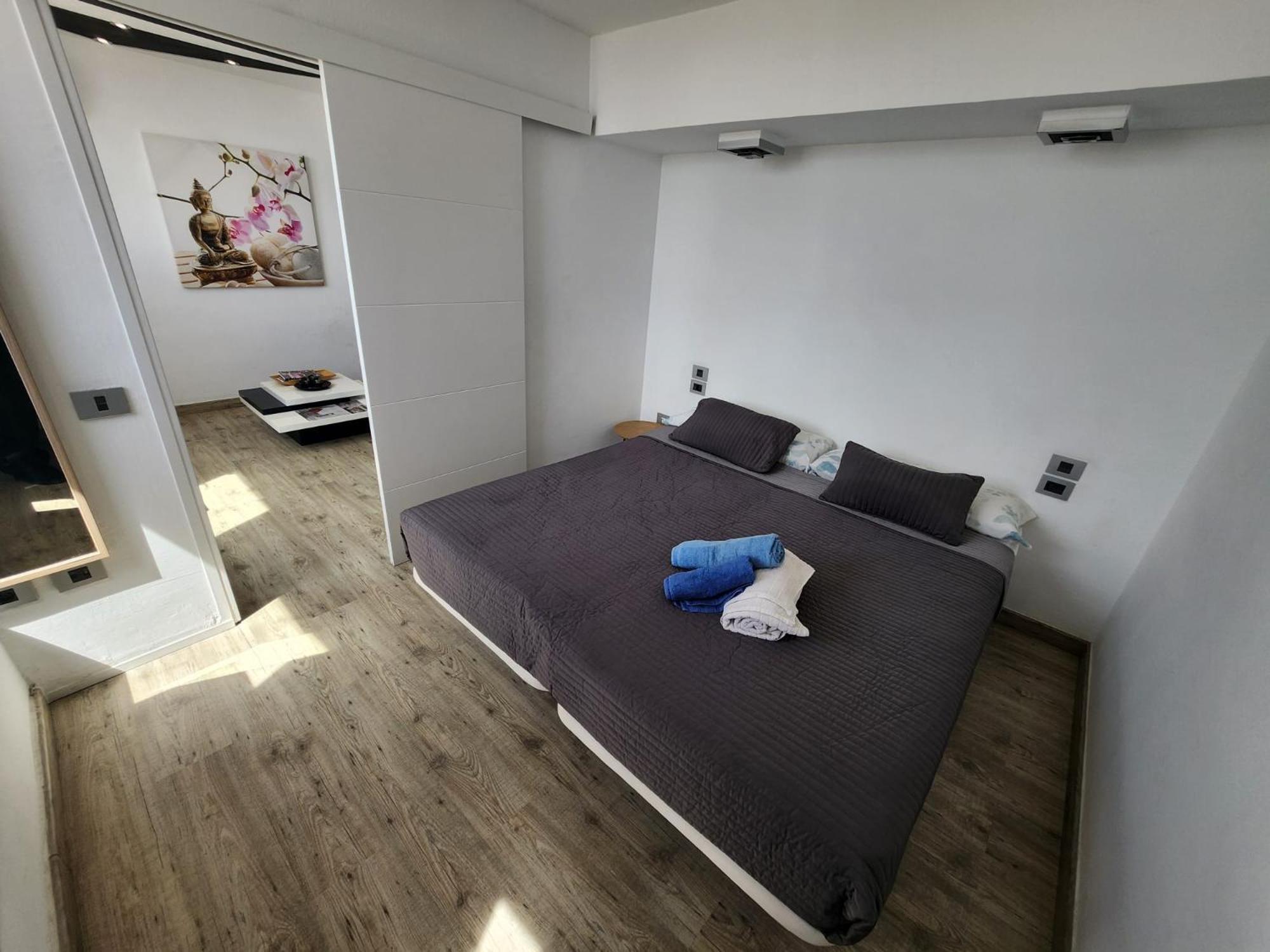 Апартаменты Los Gigantes,Huge Terrace,Sea View,Air Conditioning Пуэрто-де-Сантьяго Экстерьер фото