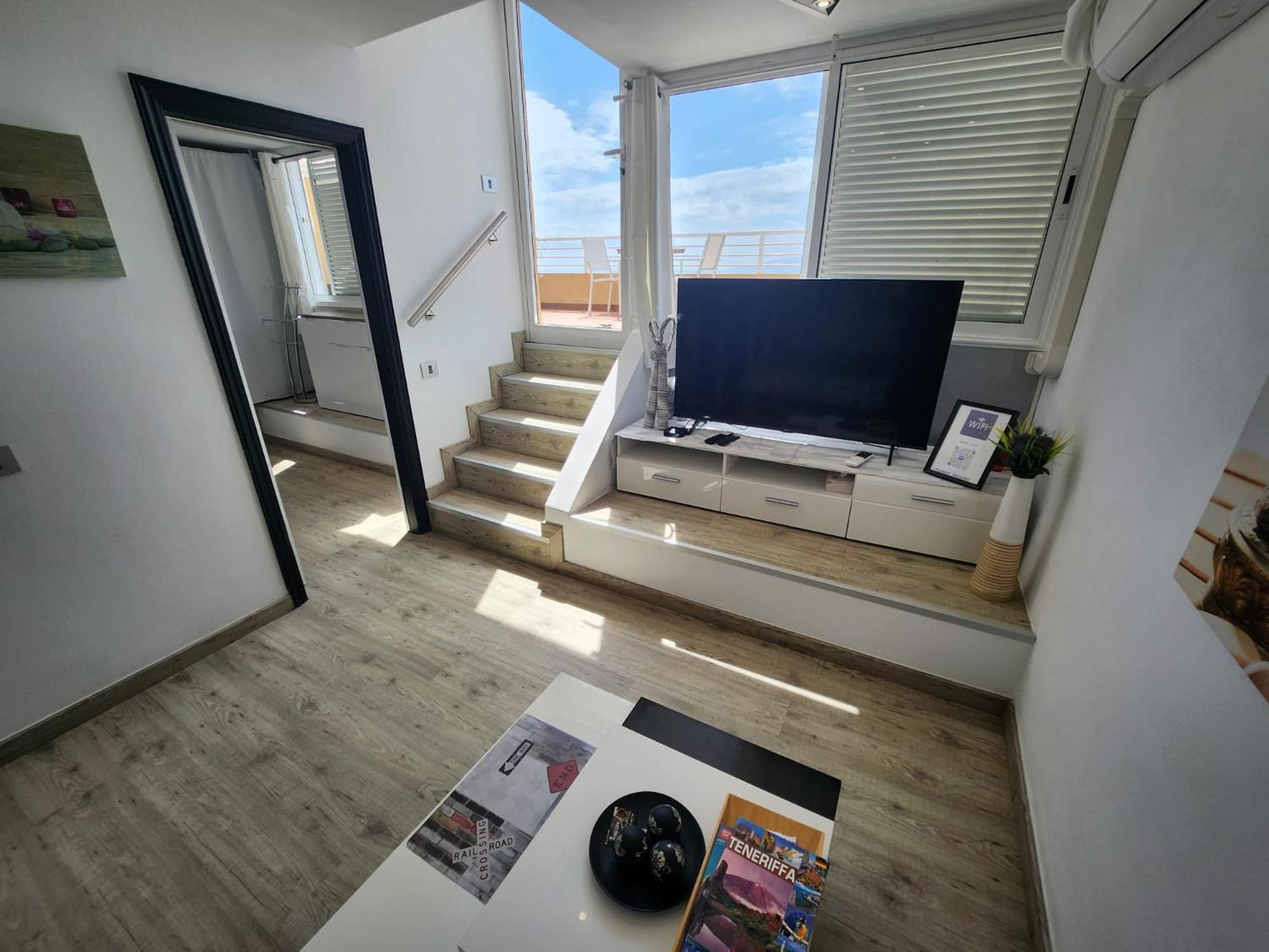 Апартаменты Los Gigantes,Huge Terrace,Sea View,Air Conditioning Пуэрто-де-Сантьяго Экстерьер фото